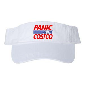 Panic At The Costco Funny Meme Valucap Bio-Washed Visor