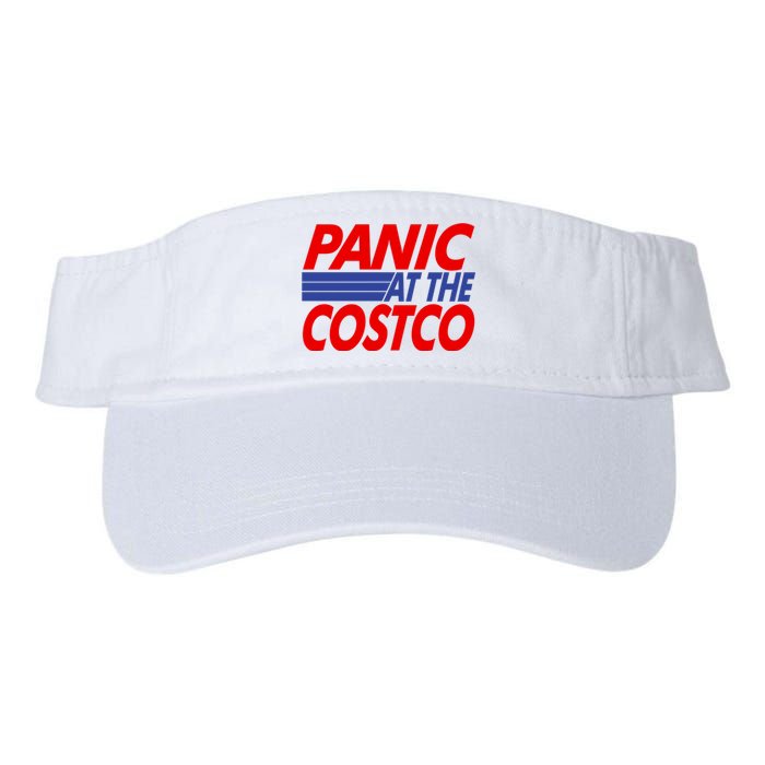 Panic At The Costco Funny Meme Valucap Bio-Washed Visor