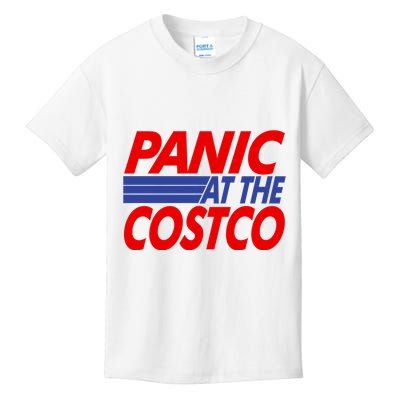 Panic At The Costco Funny Meme Kids T-Shirt