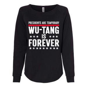 Presidents Are Temporary Is Forever 2024 Political Womens California Wash Sweatshirt