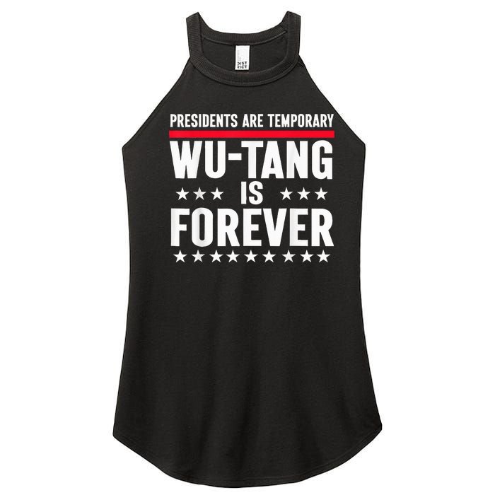 Presidents Are Temporary Is Forever 2024 Political Women's Perfect Tri Rocker Tank