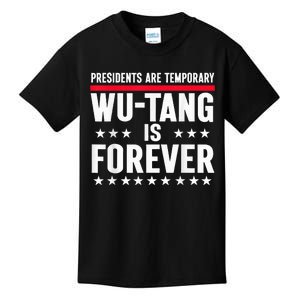 Presidents Are Temporary Is Forever 2024 Political Kids T-Shirt