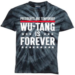 Presidents Are Temporary Is Forever 2024 Political Kids Tie-Dye T-Shirt