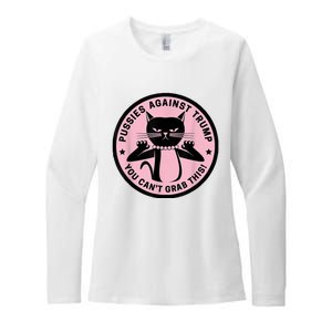 Pussies Against Trump You Can’T Grab This Womens CVC Long Sleeve Shirt