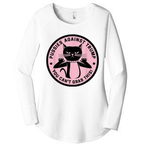 Pussies Against Trump You Can’T Grab This Women's Perfect Tri Tunic Long Sleeve Shirt