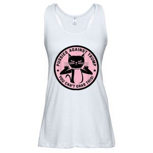 Pussies Against Trump You Can’T Grab This Ladies Essential Flowy Tank