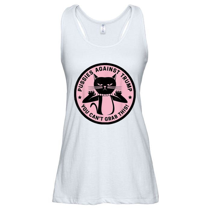 Pussies Against Trump You Can’T Grab This Ladies Essential Flowy Tank