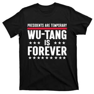 Presidents Are Temporary Is Forever 2024 Funny Blue T-Shirt