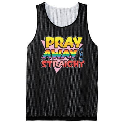 Pray Away The Straight Mesh Reversible Basketball Jersey Tank