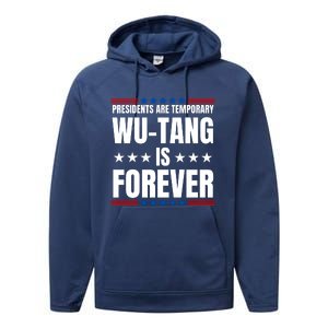 Presidents Are Temporary Wut Ang Is Forever 2024 Performance Fleece Hoodie