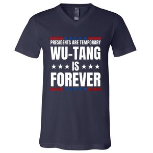 Presidents Are Temporary Wut Ang Is Forever 2024 V-Neck T-Shirt