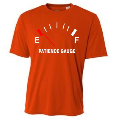 Patience Gauge Nearly Empty Cooling Performance Crew T-Shirt