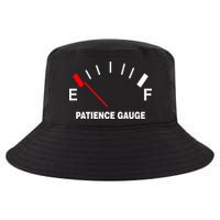 Patience Gauge Nearly Empty Cool Comfort Performance Bucket Hat