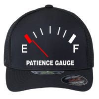 Patience Gauge Nearly Empty Flexfit Unipanel Trucker Cap