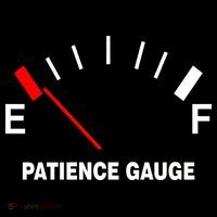 Patience Gauge Nearly Empty Backpack
