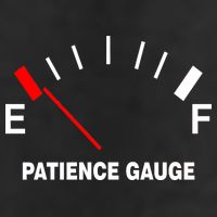 Patience Gauge Nearly Empty Tumbler