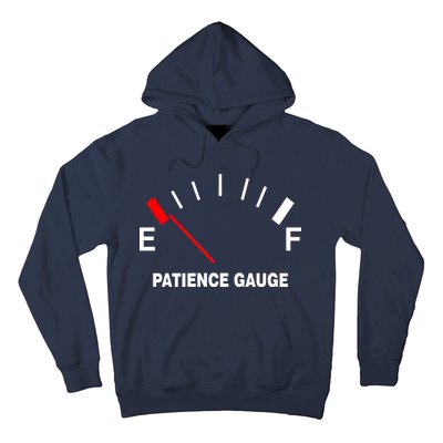 Patience Gauge Nearly Empty Hoodie