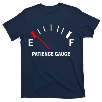 Patience Gauge Nearly Empty T-Shirt