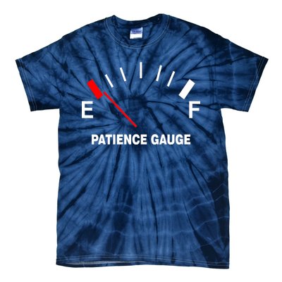 Patience Gauge Nearly Empty Tie-Dye T-Shirt