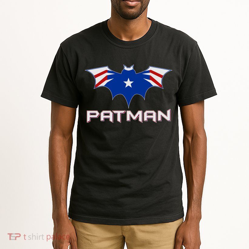 Patman New England Football Batman Logo Tall T-Shirt
