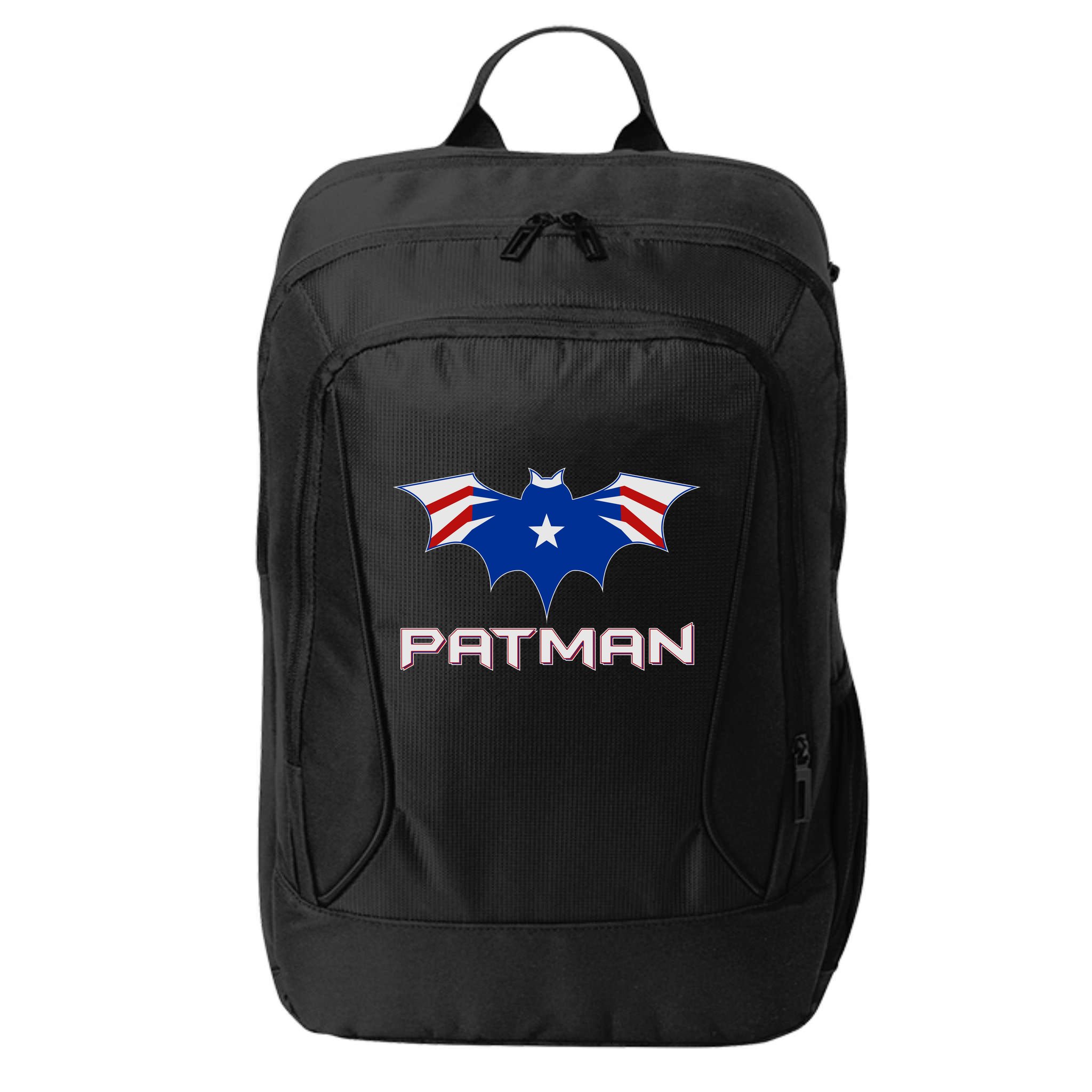 Patman New England Football Batman Logo City Backpack