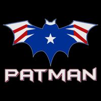 Patman New England Football Batman Logo 16 in Basic Backpack