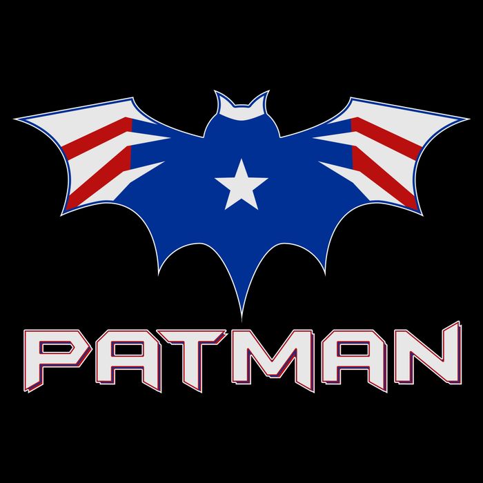 Patman New England Football Batman Logo 16 in Basic Backpack