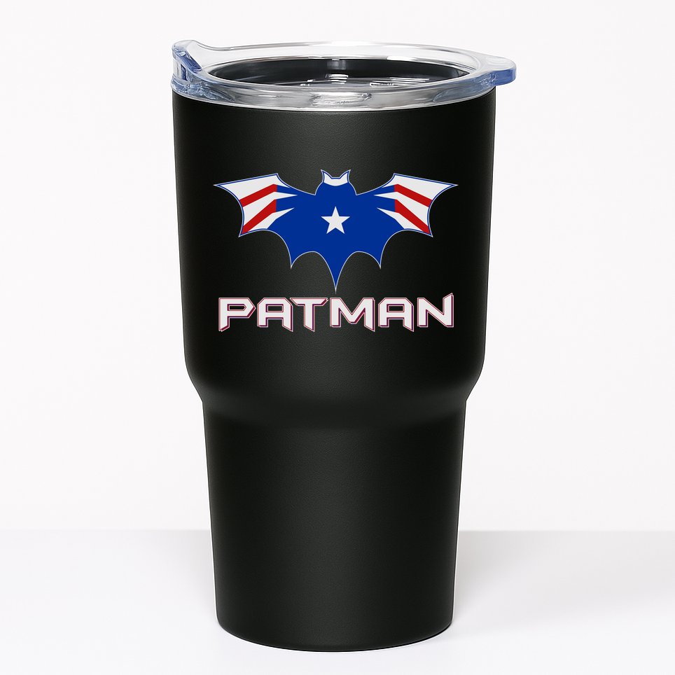 Patman New England Football Batman Logo Tumbler