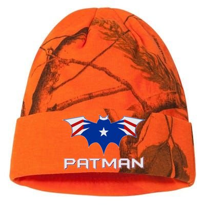 Patman New England Football Batman Logo Kati Licensed 12" Camo Beanie