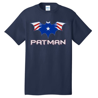 Patman New England Football Batman Logo Tall T-Shirt