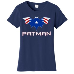 Patman New England Football Batman Logo Women's T-Shirt