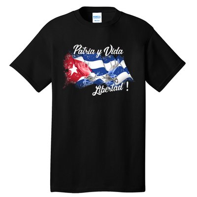 Patria Vida Libertad Cuba Tall T-Shirt