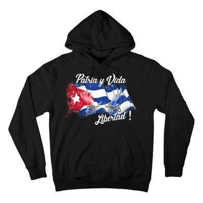 Patria Vida Libertad Cuba Tall Hoodie