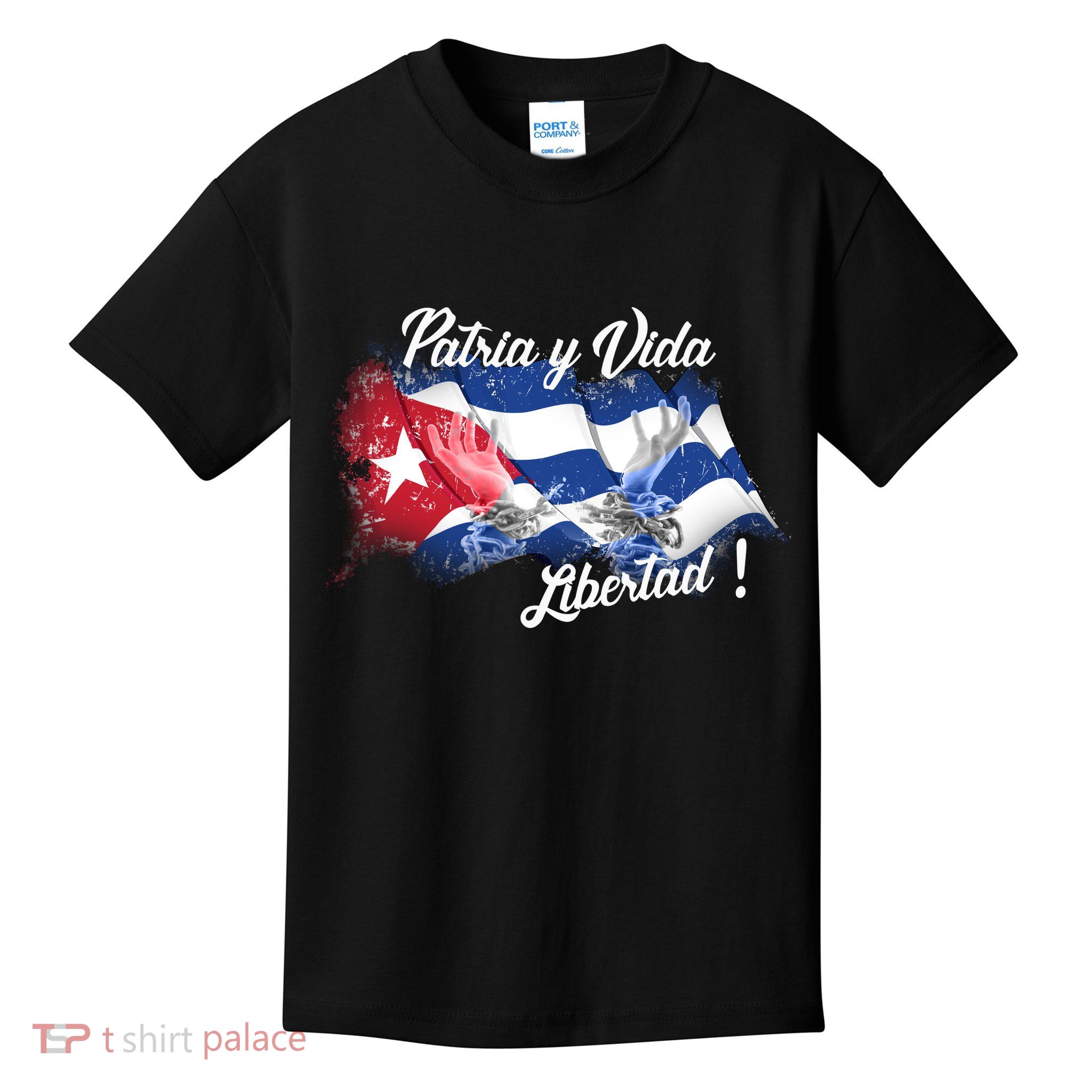 Patria Vida Libertad Cuba Kids T-Shirt