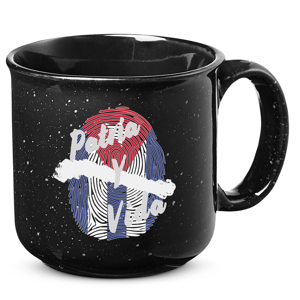 Patria Y Vida Cuba Cuban Freedom Movement Se Acabo 15oz Campfire Ceramic Mug