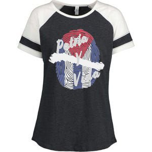 Patria Y Vida Cuba Cuban Freedom Movement Se Acabo Enza Ladies Jersey Colorblock Tee