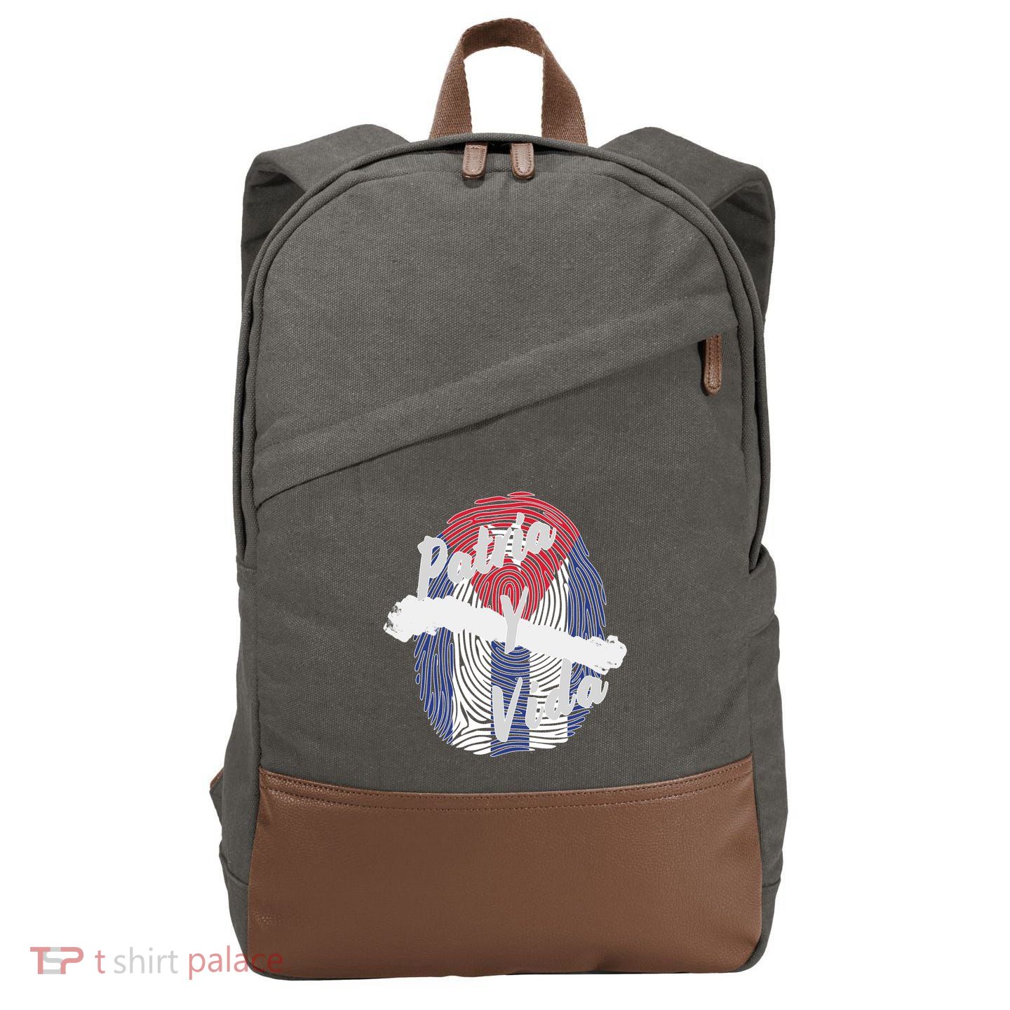 Patria Y Vida Cuba Cuban Freedom Movement Se Acabo Cotton Canvas Backpack