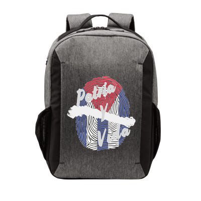 Patria Y Vida Cuba Cuban Freedom Movement Se Acabo Vector Backpack