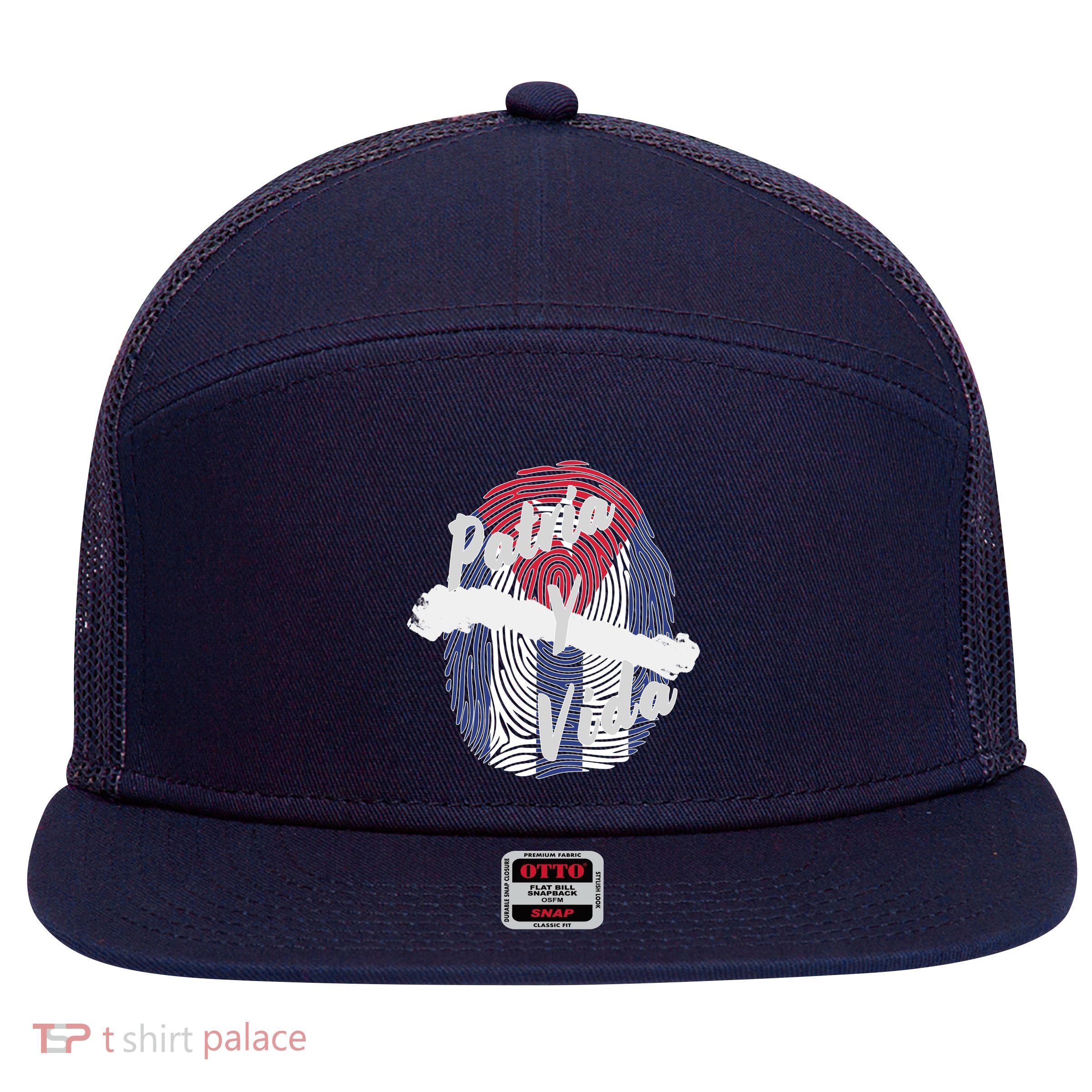 Patria Y Vida Cuba Cuban Freedom Movement Se Acabo 7 Panel Mesh Trucker Snapback Hat
