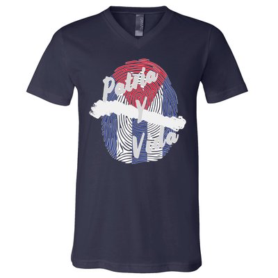 Patria Y Vida Cuba Cuban Freedom Movement Se Acabo V-Neck T-Shirt