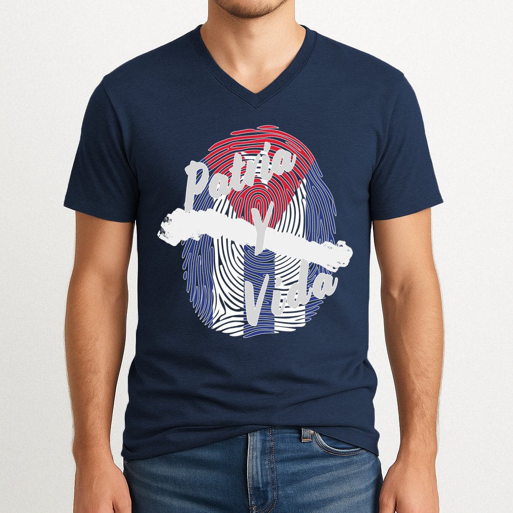 Patria Y Vida Cuba Cuban Freedom Movement Se Acabo V-Neck T-Shirt