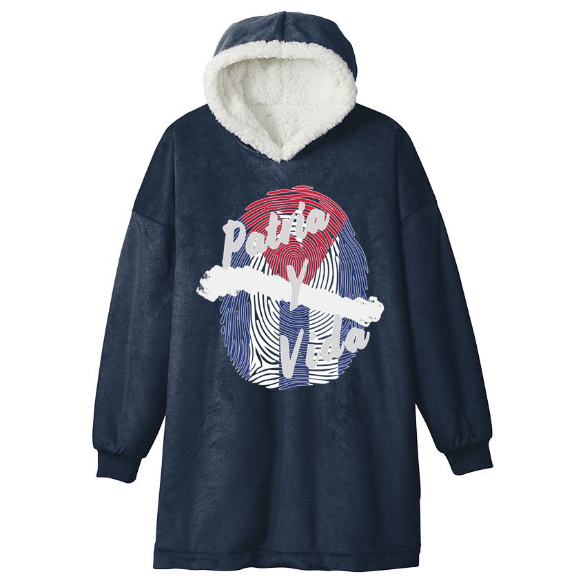 Patria Y Vida Cuba Cuban Freedom Movement Se Acabo Hooded Wearable Blanket