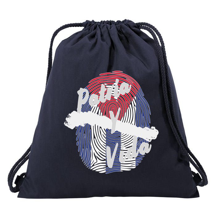 Patria Y Vida Cuba Cuban Freedom Movement Se Acabo Drawstring Bag
