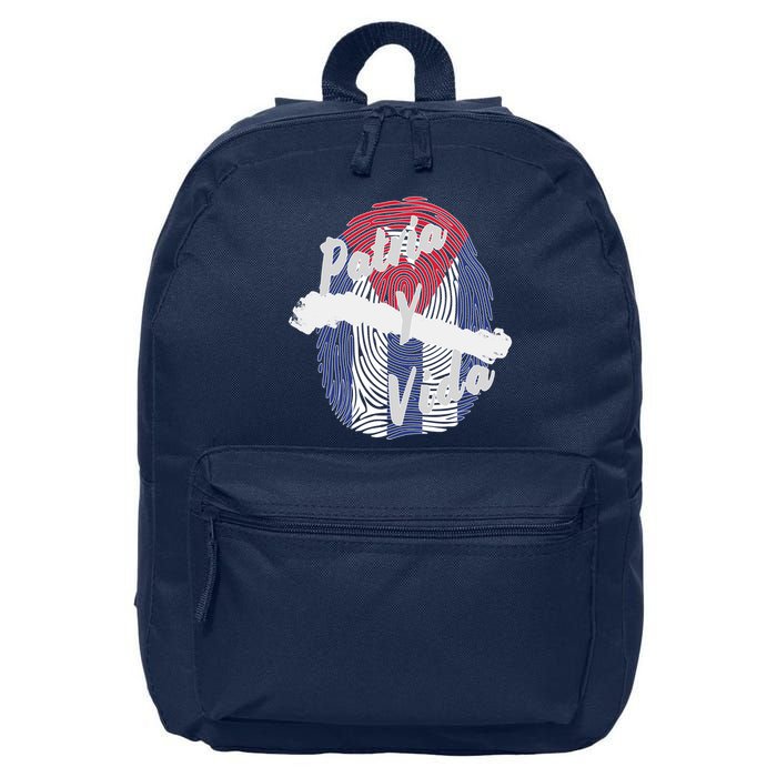 Patria Y Vida Cuba Cuban Freedom Movement Se Acabo 16 in Basic Backpack