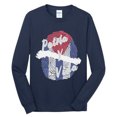 Patria Y Vida Cuba Cuban Freedom Movement Se Acabo Tall Long Sleeve T-Shirt
