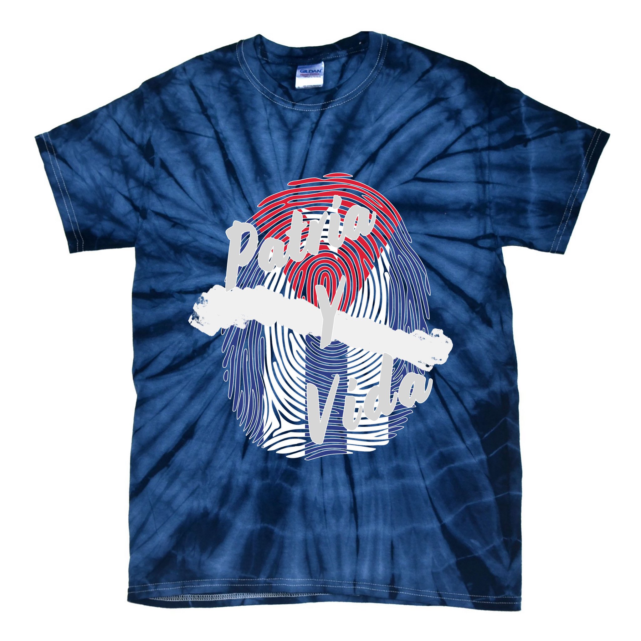 Patria Y Vida Cuba Cuban Freedom Movement Se Acabo Tie-Dye T-Shirt