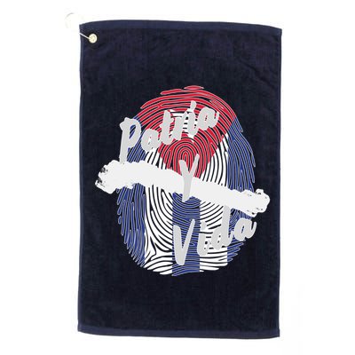 Patria Y Vida Cuba Cuban Freedom Movement Se Acabo Golf Towel