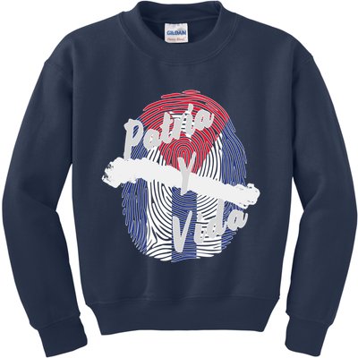 Patria Y Vida Cuba Cuban Freedom Movement Se Acabo Kids Sweatshirt