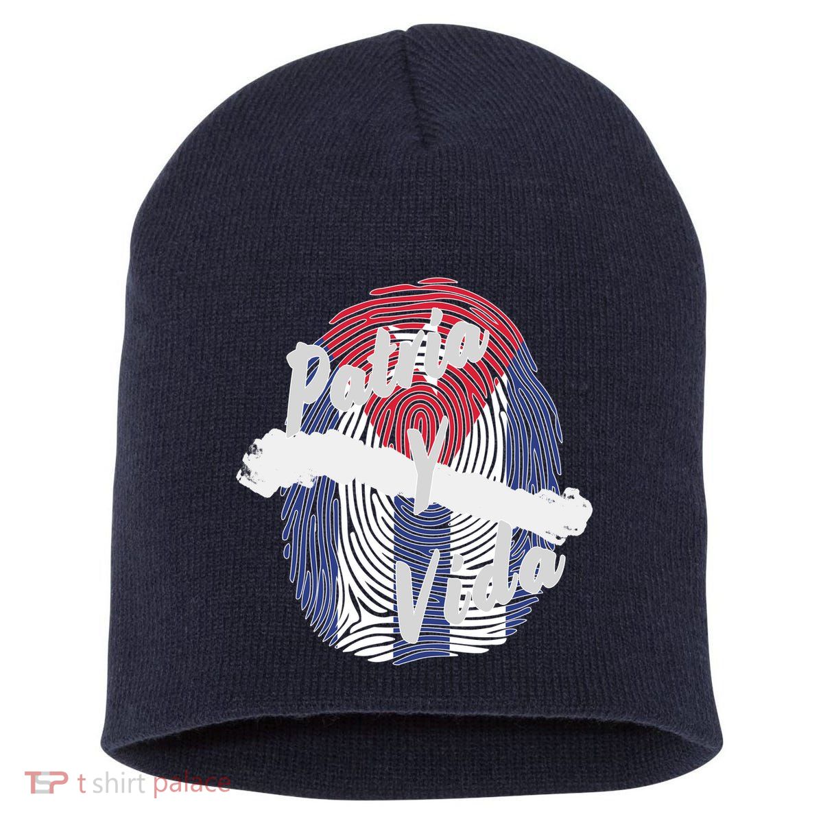 Patria Y Vida Cuba Cuban Freedom Movement Se Acabo Short Acrylic Beanie