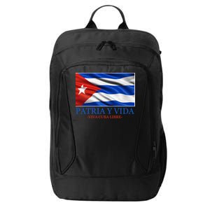 Patria Y Vida Viva Cuba Libre City Backpack